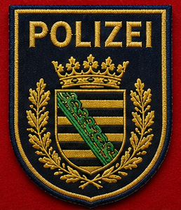 German Machine Embroidered Badges High Quality Embroidered Uniform Patches Custom Logo OEM ODM Bulk Supply Export Manufacturer - Product Image 4