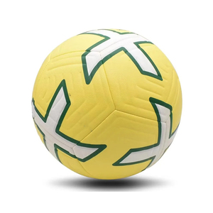 Ballon de football taille 5, cousu à la machine, dégonflé, durable, léger, vente en gros, fabricant OEM, intérieur/extérieur - Product Image 2