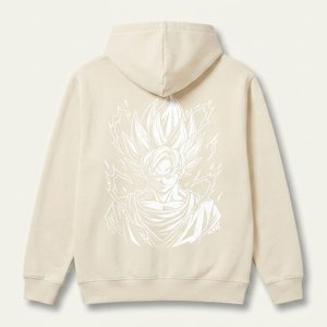 Nueva Sudadera con Capucha Beige para Mujer con Logotipo Personalizado, con Estampado de Texto Transpirable, Tejido de Algodón, Ropa Casual de Otoño - Product Image 2