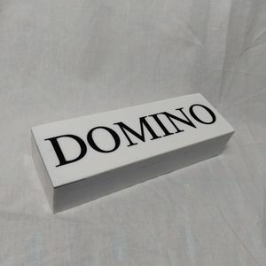 Fichas de Dominó de Resina Blanca Hechas a Mano, Diseño Tradicional Ecológico, Calidad Premium, Forma Personalizable, Juego de Varias Piezas - Product Image 3