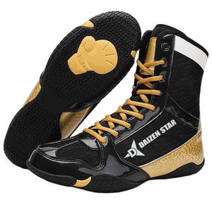 Chaussures de boxe DAIZEN STAR INTERNATIONAL durables, légères, à lacets, antidérapantes, respirantes, toutes saisons, avec adhérence flexible - Product Image 1