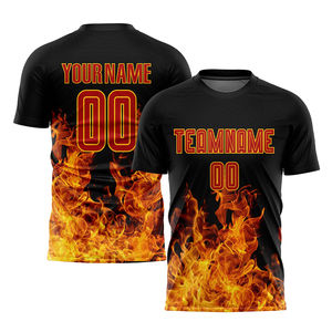 Uniformes de Fútbol de Alta Calidad, Manga Corta, Transpirables, Diseño Personalizado con Impresión Digital, Servicio OEM - Product Image 4