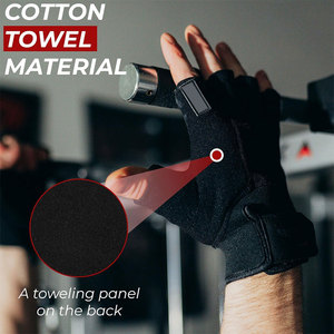 Guantes Premium para Gimnasio y Fitness con Acolchado de Agarre Fuerte para Levantamiento de Pesas, Ejercicios Cardiovasculares y Entrenamientos de Alta Intensidad - Product Image 4