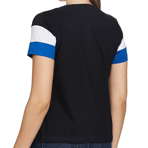 เสื้อยืดผู้หญิง ผ้าฝ้าย/โพลีเอสเตอร์ 100% ทรงปกติ ระบายอากาศได้ดี แห้งเร็ว เป็นมิตรกับสิ่งแวดล้อม เหมาะสำหรับฤดูร้อน สวมใส่สบาย รับผลิตแบบ OEM พิมพ์ลายดิจิทัล - Product Image 2