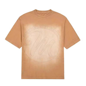 Camiseta de Moda con Efecto Desgastado por el Sol, Atuendo Informal, Camiseta Transpirable con Efecto Desgastado por el Sol - Product Image 5
