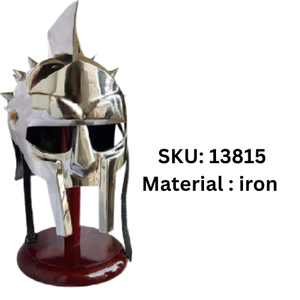 Casco de Nazgûl del Rey Brujo de Hierro, Acero Pulido, Patrón Geométrico Hecho a Mano, Máscara de Cosplay, Accesorio de Disfraz de Halloween, Coleccionable para el Hogar - Product Image 5