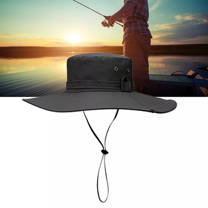 Unisex Adjustable Wide Brim Cotton Cartoon Pattern Waterproof Mesh Fabric <b>Bucket</b> <b>Hat</b> for Adults All Seasons Outdoor Casual Style - Product Image 6