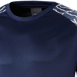 T-shirt de sport imprimé pour homme, manches courtes, col raglan, respirant, séchage rapide, 220 grammes, entraînement, course à pied, gym, fitness, vêtements de sport - Product Image 5