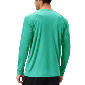 Camisetas de Manga Larga con Protección UV para Hombre, Colección de Camisetas Deportivas para Gimnasio, Camisetas de Protección Solar, Venta al por Mayor, OEM - Product Image 3