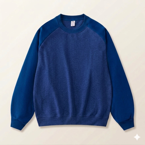 Breathable French Terry Unbrushed Sweatshirt <b>for</b> Spring Blank Customizable <b>for</b> logo Printing Sweatshirts - Product Image 6