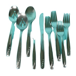 Cubiertos de diseño moderno de acero inoxidable, diseño único, aspecto real, alta calidad, para restaurante, boda, hogar y hotel - Product Image 1