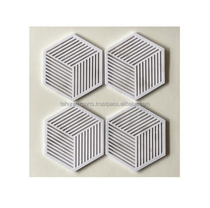 Dessous de verre et tapis en bois modernes de luxe pour la maison, ustensiles de cuisine pour hôtels faits à la main, meilleures ventes au design moderne - Product Image 4