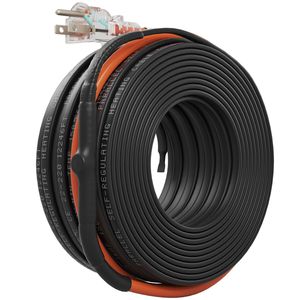Cavo Autoriscaldante da 36,5 Metri 5W/ft per Protezione da Congelamento, Protegge Tubi in PVC, Coperte Termiche Metalliche, Riscaldatori - Product Image 3