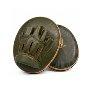 Askar Wear - Guante de Boxeo para Entrenamiento, Piel de Vacuno, Diseño de Camuflaje Verde, Duradero - Product Image 2