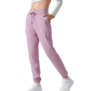 กางเกงวอร์มลำลองทรงหลวมสำหรับฤดูใบไม้ร่วงและฤดูหนาว รุ่น Lulu Sports Pants ทรงขาจั๊มพ์ เอวสูง เหมาะสำหรับออกกำลังกายกลางแจ้ง โยคะ และสวมใส่สบายๆ - Product Image 2