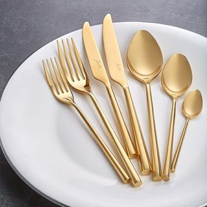 ชุดอาหารทองคำหรูหราสำหรับงานแต่งงาน โรงแรม งานเลี้ยง  ผู้นำด้านการส่งออกขายส่งอุปกรณ์บนโต๊ะอาหาร - Product Image 1