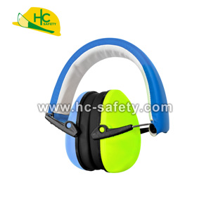 HC706+A4 Protège-oreilles pliables pour enfants, bandeau réglable, ajustement confortable, légers, protection auditive certifiée CE ANSI - Product Image 5