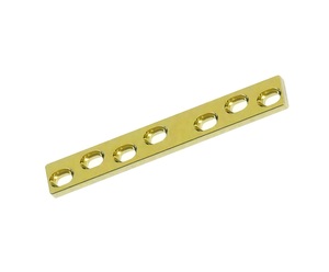 Orthopedic Gold Broad Dynamic Compression Plate DCP Surgical Bone Implant for Trauma Fracture <b>Stabilization</b> and Fixation - Product Image 4