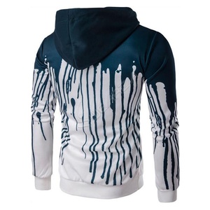 เสื้อสเวตเชิ้ตมีฮู้ดพิมพ์ลายซับลิเมชันเสื้อสวมหัวผ้าฟลีซโพลีเอสเตอร์พิมพ์ลายสดใส - Product Image 5