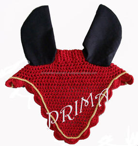 OEM Custom <b>Horse</b> Fly Veil Durable Mesh Material with Padded Edges Factory Direct Wholesale <b>Horse</b> <b>Products</b> - Product Image 2