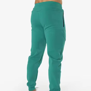 Chándal con Capucha Color Verde Azulado para Hombre, Sudadera Informal de Color Sólido con Bolsillos Laterales, Transpirable, para Otoño 2026 - Product Image 5