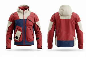 Chaqueta de Motociclista de Pana con Diseño de Logotipo Reflectante Personalizado, Alta Visibilidad, Protección de Seguridad para Motociclistas, Chaqueta Textil para Moto - Product Image 6