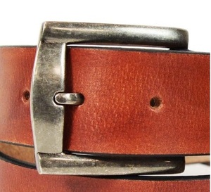 Cinturón de Cuero Genuino de Diseño de Tendencia 2026 para Hombre, Alta Calidad, Lujoso, Longitud Personalizada, Fabricante Directo, Hebilla de Aleación, Formal - Product Image 3