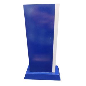Trofeo Personalizado Moderno Azul y Blanco, Premio de Acrílico Premium, Trofeo de Reconocimiento Corporativo, Elegante para Oficina - Product Image 2