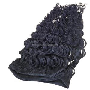 Extensiones de Cabello Ondulado Profundo, Cabello Humano Natural Remy 100% de Una Sola Capa, Doble Capa Personalizada para Permanente - Product Image 3