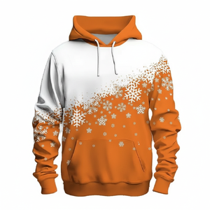 Sudadera Holgada de Poliéster/Spandex, Precio de Fábrica, Impresión por Sublimación Personalizada para Hombre y Mujer, Ropa Urbana, Servicio OEM, MOQ Bajo - Product Image 5