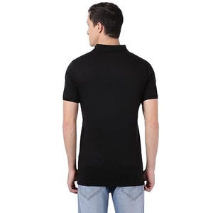 Polo personnalisé pour homme, respirant, en mélange de coton, décontracté, à manches courtes, pour le golf, service de fabrication OEM ODM - Product Image 3