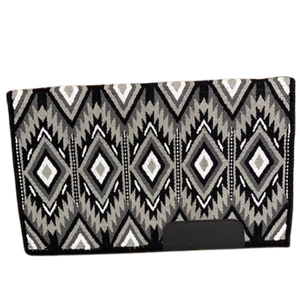 Couverture de selle western haut de gamme en laine, tapis de selle pour cheval, design personnalisé, fournisseur en gros pour l'exportation de matériel de rodéo - Product Image 1