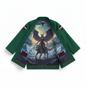 Kimono de Jiu-Jitsu Brésilien Premium 100% Coton Tissage Perlé 400g pour Hommes et Femmes Compétition Fournisseur OEM - Product Image 1