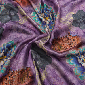 Tissu en polyester jacquard écologique à carreaux camouflage, résistant à l'eau, poids moyen, pour vestes et vêtements - Product Image 1
