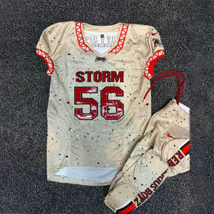 Custom Youth Team Wear American Football Uniform Fully Sublimation Blank Tackle Twill American Football Practice Jersey For Men - Product Image 6