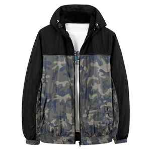 Men's Streetwear Rain Running Jacket Outdoor Sports Nylon Softshell Waterproof Woven <b>Windbreaker</b> for Men Custom Logo Design - Product Image 6