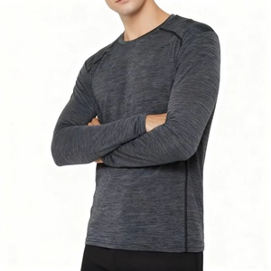 Nueva Camiseta Deportiva Formal para Hombre, Elegante, 180 Gramos, Tejido de Punto, Spandex/Poliéster, Anti-Pilling, Suave y Transpirable - Product Image 2