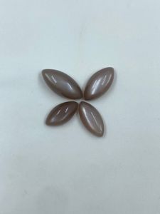 Natural Brown Colour Moonstone <b>Top</b> Quality <b>Crystal</b> Stone 15.84Carat 4Pcs High Quality for Jewelry Making - Product Image 6
