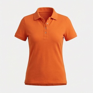 Camiseta Polo con Logotipo Personalizado, Diseño de Bordado Personalizado, Camiseta de Golf de Algodón Lisa para Mujer, Ropa Deportiva Informal, Prendas de Moda - Product Image 1