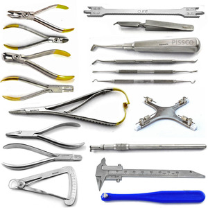 PISSCO Vascular Surgery Set <b>Instruments</b> Vascular Surgical <b>Instrument</b> Kit Complete Vascular Surgery <b>Instrument</b> Set Set Of 52 Pcs - Product Image 4