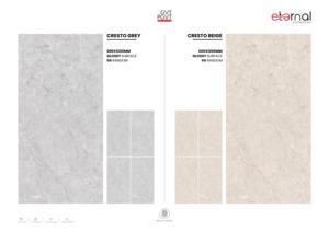 Carreaux de porcelaine contemporains à finition brillante 60x120cm 600x1200mm 24x48 pouces Carreaux de sol intérieurs haut de gamme - Product Image 4