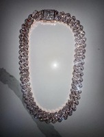 Pulsera de Diamantes Moissanite de Exportación India para Ella, Accesorio de Joyería para Bodas, Compromisos y Eventos Festivos, Proveedor Indio