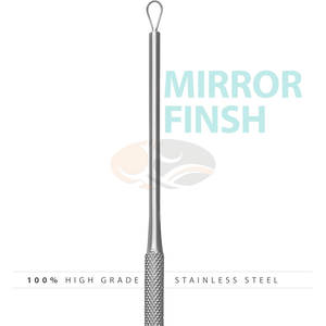 Billeau Stainless Steel Ear Wax Removal <b>Tool</b> Ear Loop Curette Pick Medical Professional <b>Safe</b> Durable Reusable Ear Cleaning Kit - Product Image 3