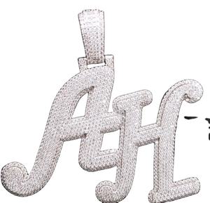 Moissanite personalizado litro colgante plata esterlina Hip-hop Pass Diamond Tester Moissanite colgante - Product Image 1