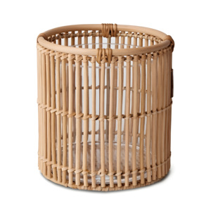 Couvre-gobelets en rotin naturel, nouveau design, porte-gobelet tressé à la main, manchon en bois pour tasse en verre - Product Image 5