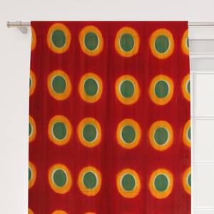 Rideau en coton imprimé tie-dye, style bohème, fait main, pour salon, chambre, hôtel, taille personnalisée, vente en gros, Inde - Product Image 3