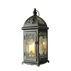 Restaurant élégant de lanternes et de pots de bougie en métal de conception élégante et support de pot de bougie en métal de bougeoir le plus vendu - Product Image 1