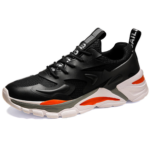Zapatos Negros OEM de Alta Calidad para Hombre, Zapatillas Casuales Estilo Deportivo, Zapatos de Talla Grande para Hombre - Product Image 1