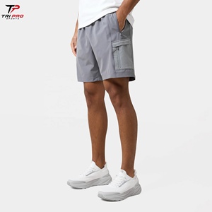 Conjunto de Pantalones Cortos y Chaqueta Cortavientos de Poliéster con Capucha para Hombre, Personalizable, Antiestático, Vintage, de Secado Rápido, Ligero, Informal para Exteriores - Product Image 2