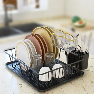 Étagère de rangement de cuisine murale en fer durable à double niveau, gain de place, taille personnalisée, organisateur multifonction pour la maison et les restaurants - Product Image 6
